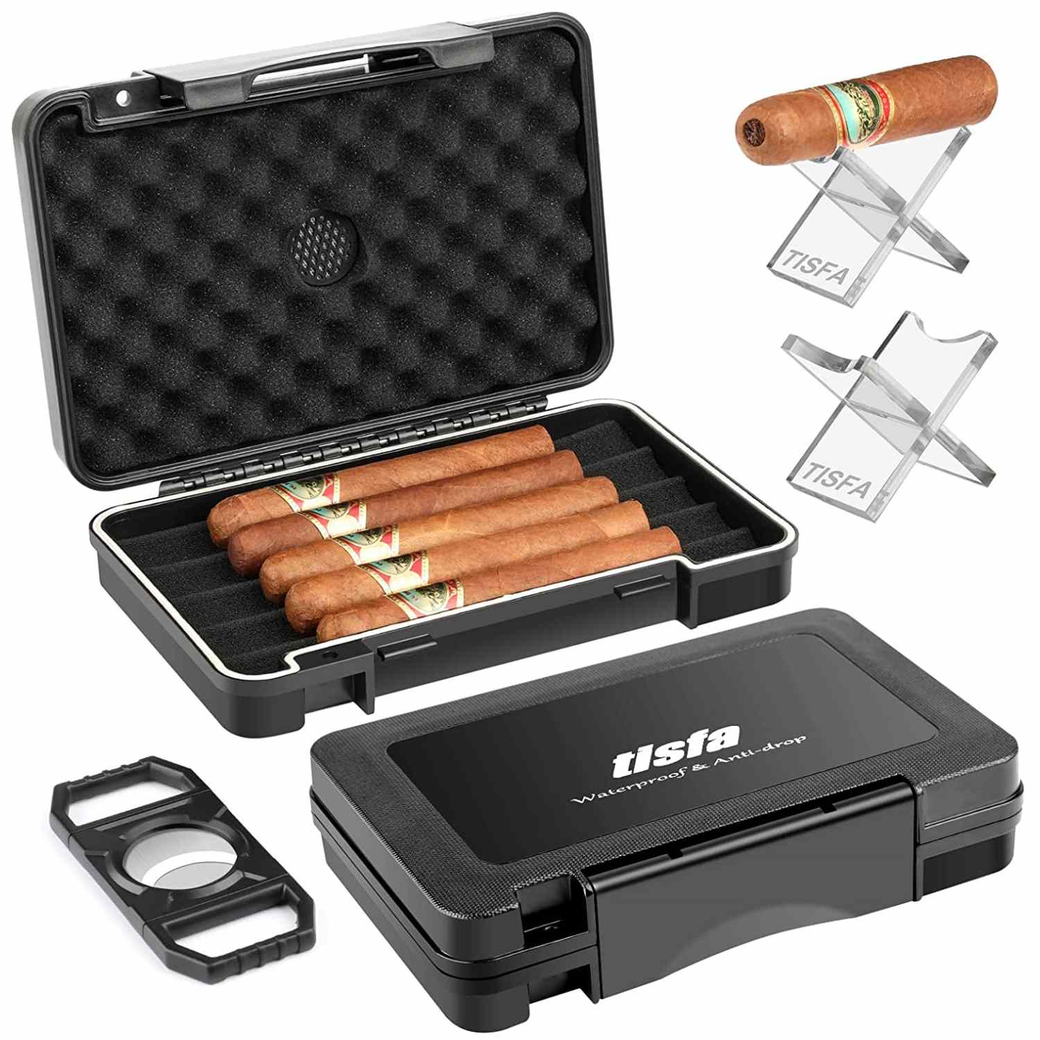 travel cigar humidor case wholesale